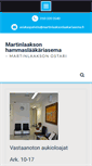 Mobile Screenshot of martinlaaksonlaakariasema.fi